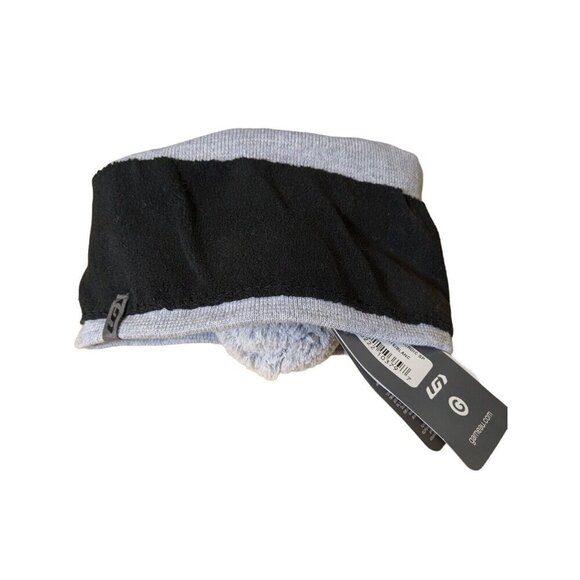 Louis Garneau Merino Wool Blend Hat Beanie NEW Nordic Sport Cap White Gray Pom - Picture 6 of 10